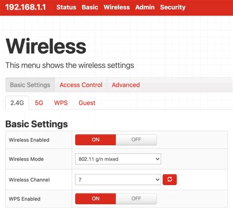 192.168 0.1 setup wireless routers.